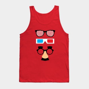 Novelty Glasses Tank Top